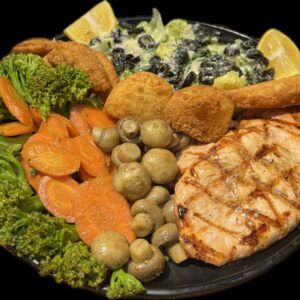 سینه مرغ گریل شده